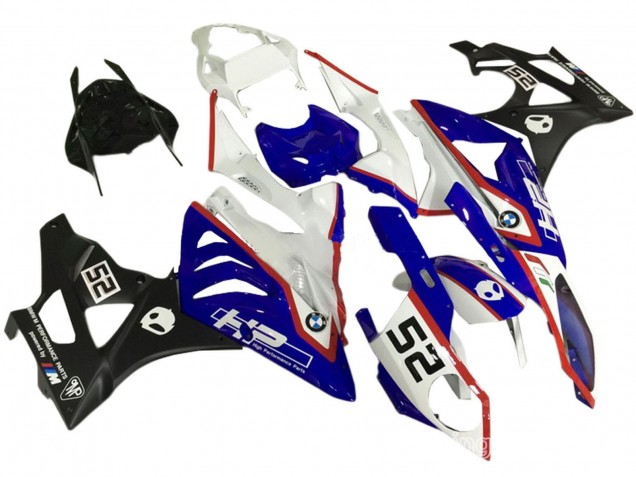 2009-2014 White Red Blue Black HP BMW S1000RR Motorbike Fairings