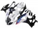 2009-2014 White Red Blue Glossy Black HP Becker Caabon BMW S1000RR Motorcycle Fairings