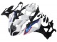 2009-2014 White Red Blue Glossy Black HP Becker Caabon BMW S1000RR Motorcycle Fairings