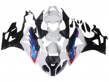 2009-2014 White Red Blue Glossy Black HP Becker Caabon BMW S1000RR Motorcycle Fairings