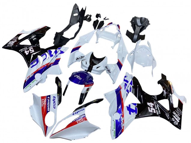 2009-2014 White Red Blue Black Tyco BMW S1000RR Motorcycle Fairings