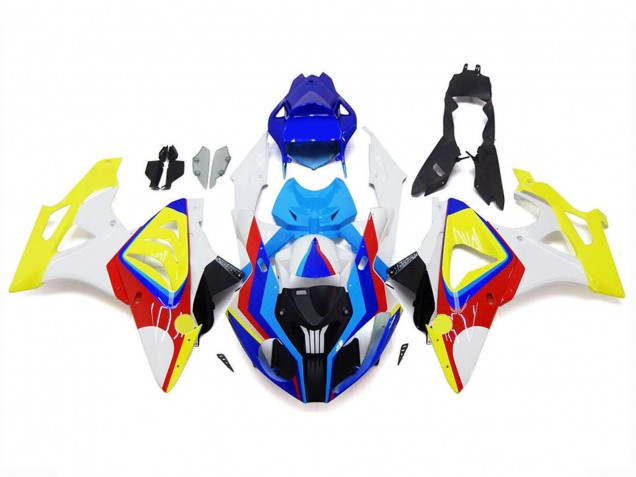 2009-2014 White Red Blue Yellow BMW S1000RR Motorcycle Fairings