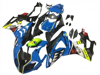 2009-2014 Blue Yellow Red Black Shark VR 46 BMW S1000RR Motorcycle Fairings