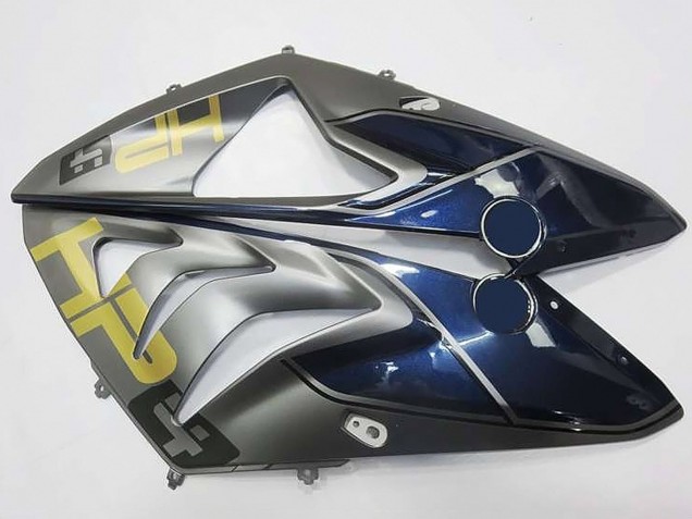 2009-2014 Silver Blue Glossy Black BMW S1000RR Motorcycle Fairings