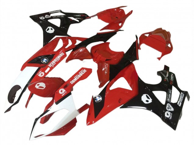 2009-2014 Red White Glossy Black BMW S1000RR Motorcycle Fairings