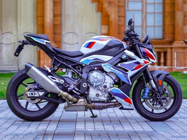 2021-2025 White Light Dark Blue Red BMW S1000R Motorcycle Fairings
