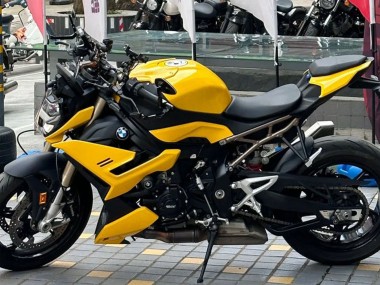 2021-2025 Yellow BMW S1000R Motorcycle Fairings
