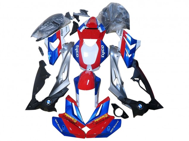 2014-2016 Red Blue BMW S1000R Motorcycle Fairings