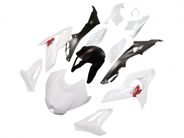 2014-2016 White BMW S1000R Motorcycle Fairings