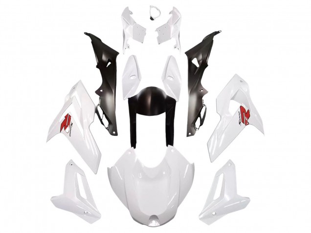 2014-2016 White BMW S1000R Motorcycle Fairings