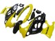 2004-2006 Glossy Black Yellow Suzuki GSX600F/GSX750F Motorcycle Fairings