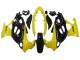 2004-2006 Glossy Black Yellow Suzuki GSX600F/GSX750F Motorcycle Fairings