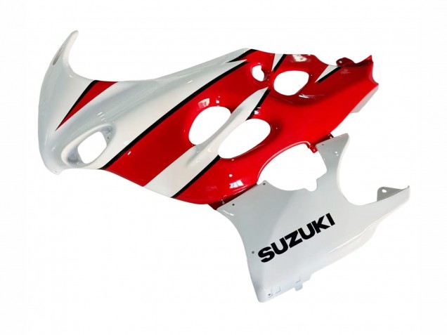 2004-2006 White Red Suzuki GSX600F/GSX750F Motorcycle Fairings