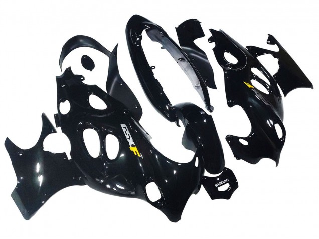 2004-2006 Glossy Black Suzuki GSX600F/GSX750F Motorcycle Fairings