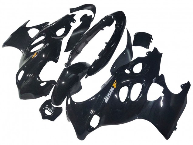 2004-2006 Glossy Black Suzuki GSX600F/GSX750F Motorcycle Fairings