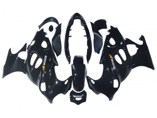 2004-2006 Glossy Black Suzuki GSX600F/GSX750F Motorcycle Fairings