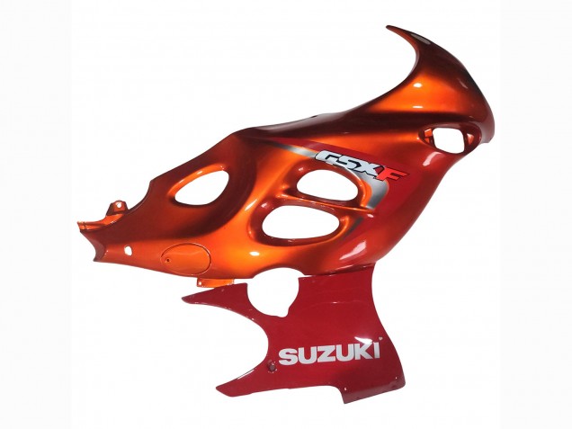 2004-2006 Burnt Oange White Logo Suzuki GSX600F/GSX750F Motorcycle Fairings
