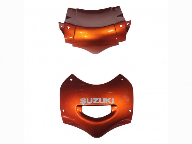 2004-2006 Burnt Oange White Logo Suzuki GSX600F/GSX750F Motorcycle Fairings