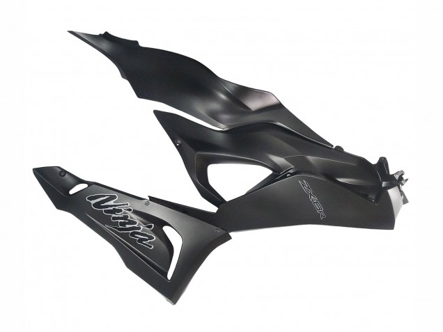 2023-2025 Matte Black Kawasaki ZX6R Motorcycle Fairing