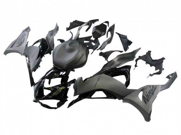 2023-2025 Grey Ninja Kawasaki ZX6R Motorcycle Fairings