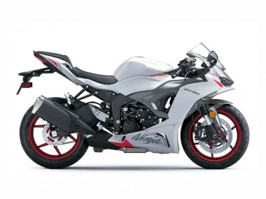 2023-2025 Pearl White Black Red Kawasaki ZX6R Motorcycle Fairings