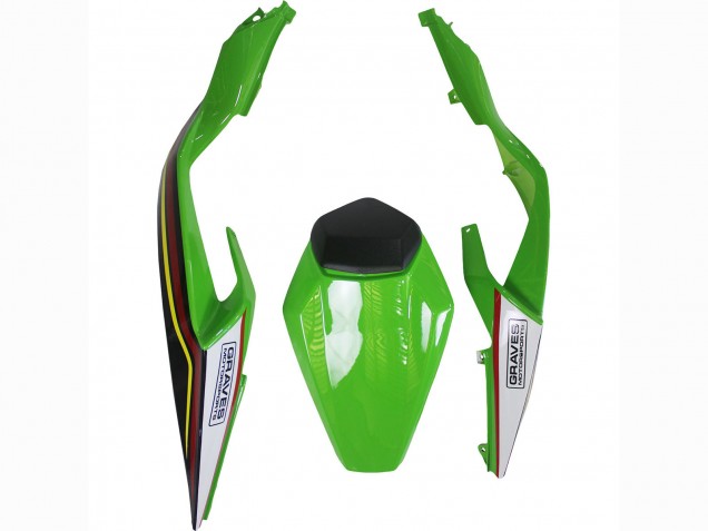 2023-2025 Green Black Red Yellow Dunlop Kawasaki ZX6R Motorcycle Fairings