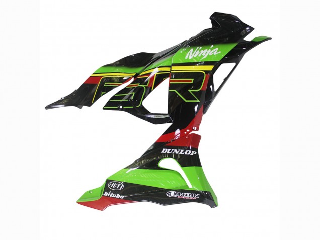 2023-2025 Green Black Red Yellow Dunlop Kawasaki ZX6R Motorcycle Fairings