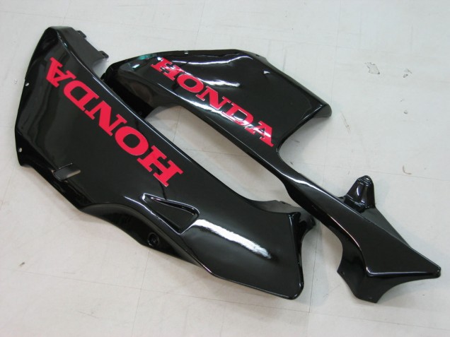 2003-2004 Glossy Black Red Decals Honda CBR600RR Motorcycle Fairings