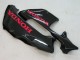 2003-2004 Glossy Black Red Decals Honda CBR600RR Motorcycle Fairings