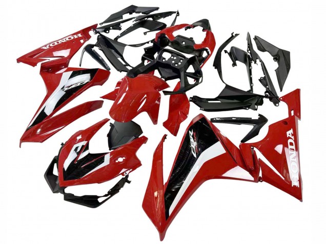 2019-2023 Red White Black Honda CBR500R Motorcycle Fairing