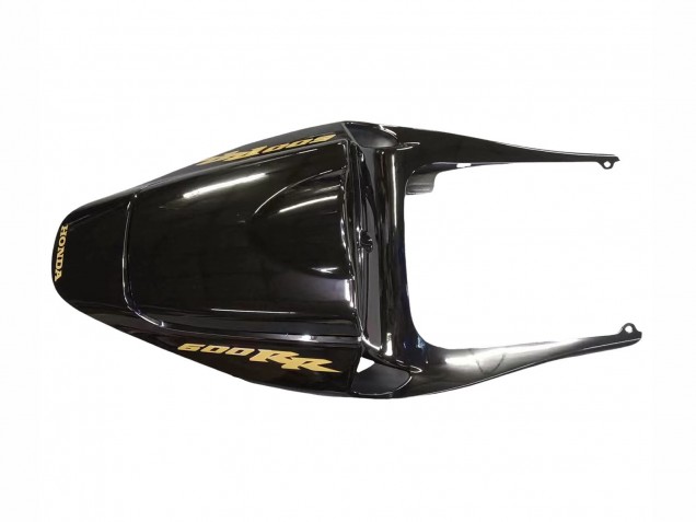 2005-2006 Black with Gold Logo Honda CBR600RR Motorcycle Fairings