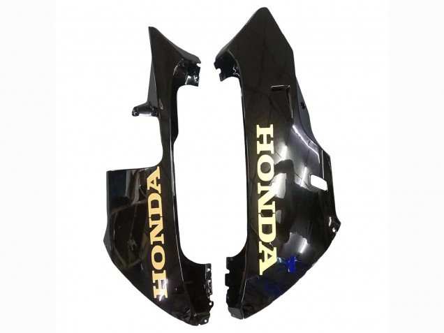 2005-2006 Black with Gold Logo Honda CBR600RR Motorcycle Fairings