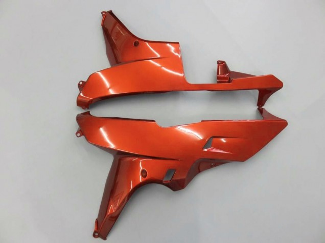 2007-2008 Orange Matte Black Honda CBR600RR Motorcycle Fairing Kits