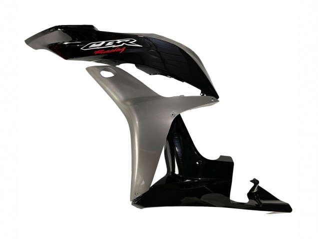 2007-2008 Silver Glossy Black Honda CBR600RR Motorcycle Fairing Kits