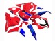 2009-2012 White Red Blue HRC Honda CBR600RR Motorcycle Fairings
