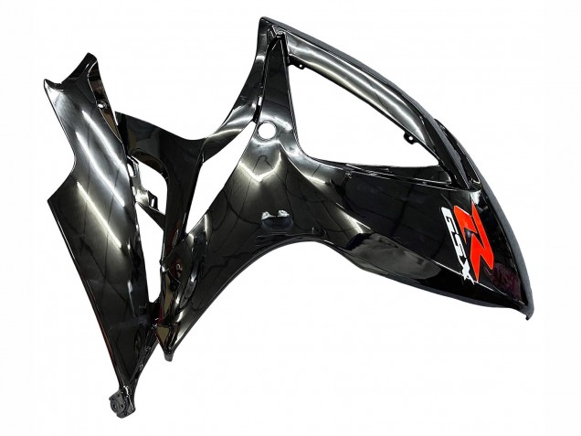 2006-2007 Glossy Black Silver Red Suzuki GSXR 600 / GSXR 750 Motorcycle Fairings