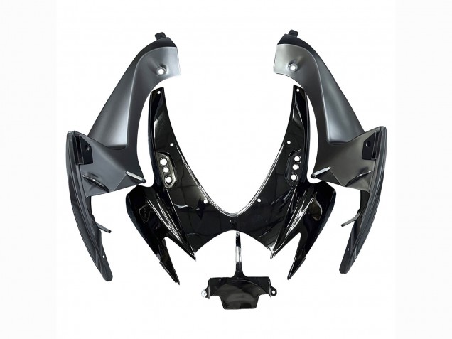 2006-2007 Glossy Black Silver Red Suzuki GSXR 600 / GSXR 750 Motorcycle Fairings