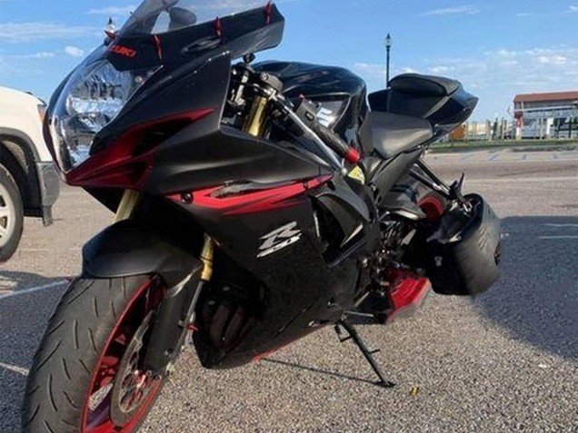 2011-2024 Black Grey Red Line Suzuki GSXR 600 / GSXR 750 Motorcycle Fairings