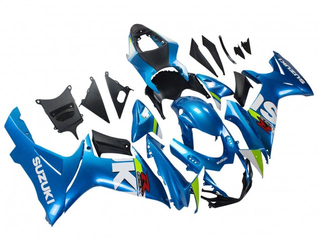 2011-2024 Light Blue Green White Red Suzuki GSXR 600 / GSXR 750 Motorcycle Fairings