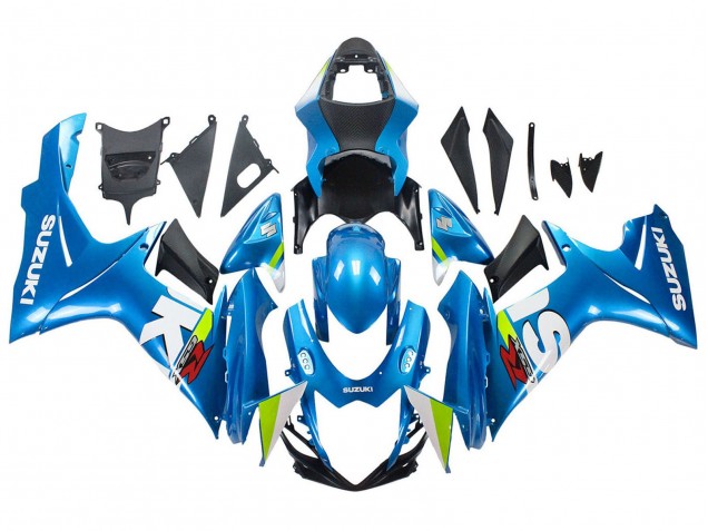 2011-2024 Light Blue Green White Red Suzuki GSXR 600 / GSXR 750 Motorcycle Fairings