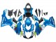 2011-2024 Light Blue Green White Red Suzuki GSXR 600 / GSXR 750 Motorcycle Fairings