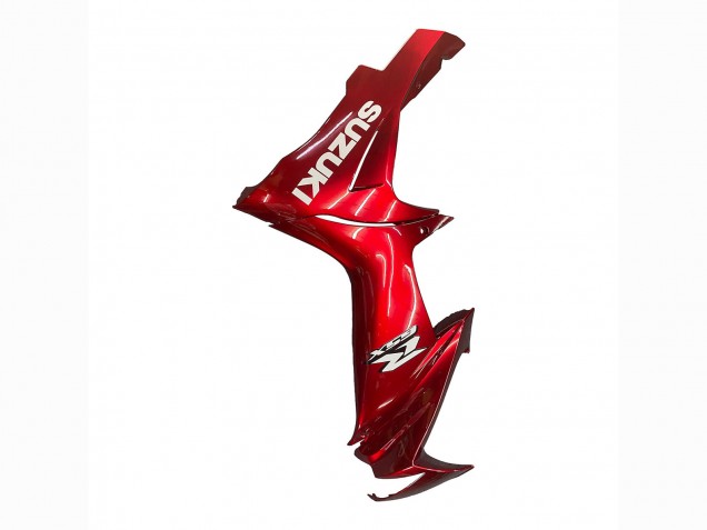 2011-2024 Red White Decal Suzuki GSXR 600 / GSXR 750 Motorcycle Fairings