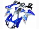 2011-2024 Blue Silver Ecstar Suzuki GSXR 600 / GSXR 750 Motorcycle Fairings