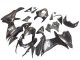 2011-2024 Matte Black Glossy Black White Decal Suzuki GSXR 600 / GSXR 750 Motorcycle Fairings