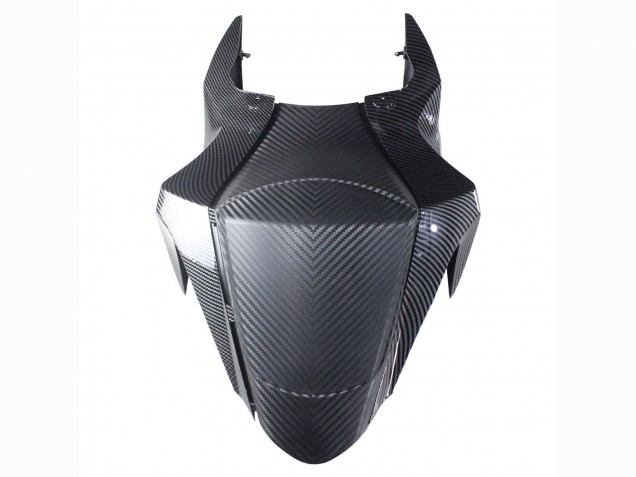 2011-2024 Black Carbon Fiber Red Suzuki GSXR 600 / GSXR 750 Motorcycle Fairings