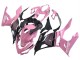 2018-2024 Pink Matte Black Honeycomb Kawasaki Ninja 400 Motorcycle Fairings