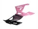 2018-2024 Pink Matte Black Honeycomb Kawasaki Ninja 400 Motorcycle Fairings