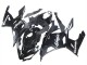 2018-2024 Glossy Black Matte Black White Decals Kawasaki Ninja 400 Motorcycle Fairings