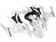 2018-2024 Glossy White Kawasaki Ninja 400 Motorcycle Fairings