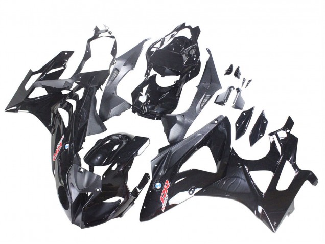2009-2014 Glossy Black BMW S1000RR Motorcycle Fairing